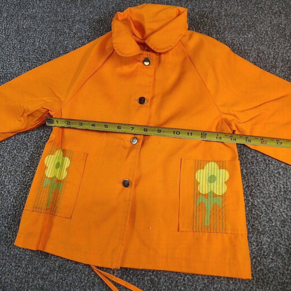 Vintage raincoat girls Floral - Picture 2 of 6